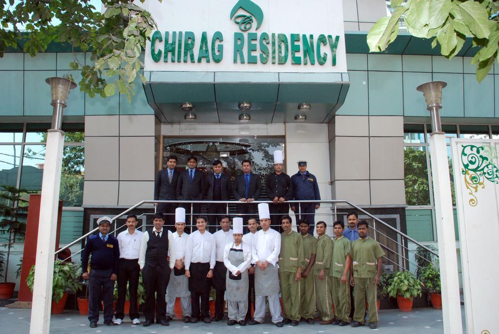 Hotel Chirag Residency Nueva Delhi Exterior foto